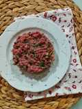 Tartare di manzo 🌷