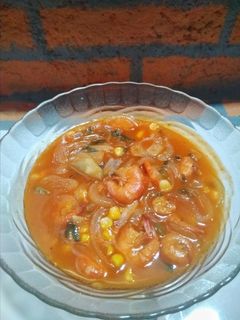 Foto resep Udang Asam Manis Saus Padang