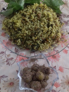 عکسی از دستور 🍚🌿شوید پلو با شوید فریزری🌿🍚