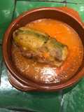 Chiles jalapeños rellenos de plátano macho 🍌