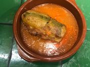 Una foto de platillos con platano macho