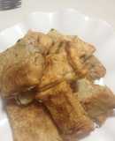 Crujientes Lumpias de carne y vegetales