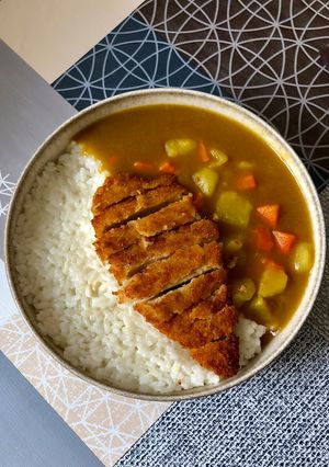Una foto de Katsu Curry Vegano