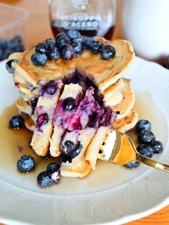 Foto di Pancake ai mirtilli