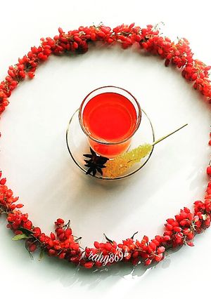 عکسی از دستور دمنوش زرشک