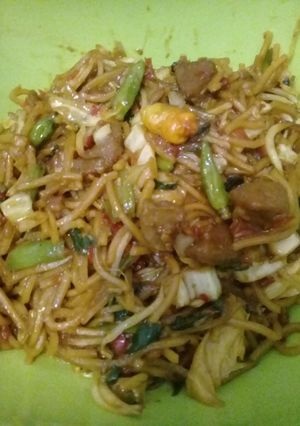 Foto resep Mie basah goreng
