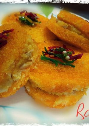পাঁউরুটির মেওয়া চমচম রেসিপির প্রধান ছবি