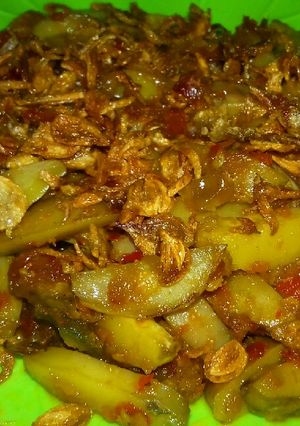 Foto resep Jengkol sambal goreng terasi