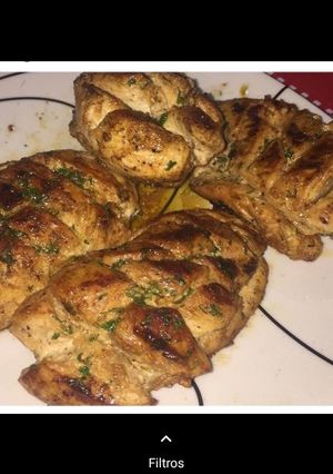 Una foto de Pechugas de pollo al Limón