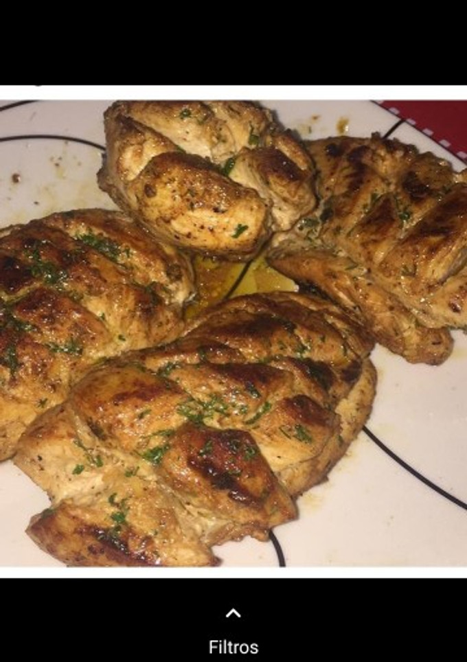 Una foto de Pechugas de pollo al Limón