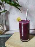 Jus Buah Naga Jeruk Nipis
