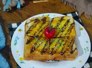 Gambar roti bakar meses