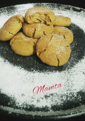 A picture of Wheat flour coconut cookies.