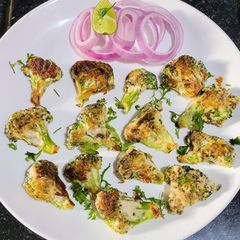 A picture of Cheesy malai broccoli 🥦.