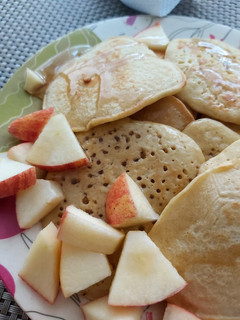 Una foto de Pancakes caseros
