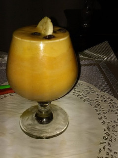 A picture of Chikku- Banana Smoothie.