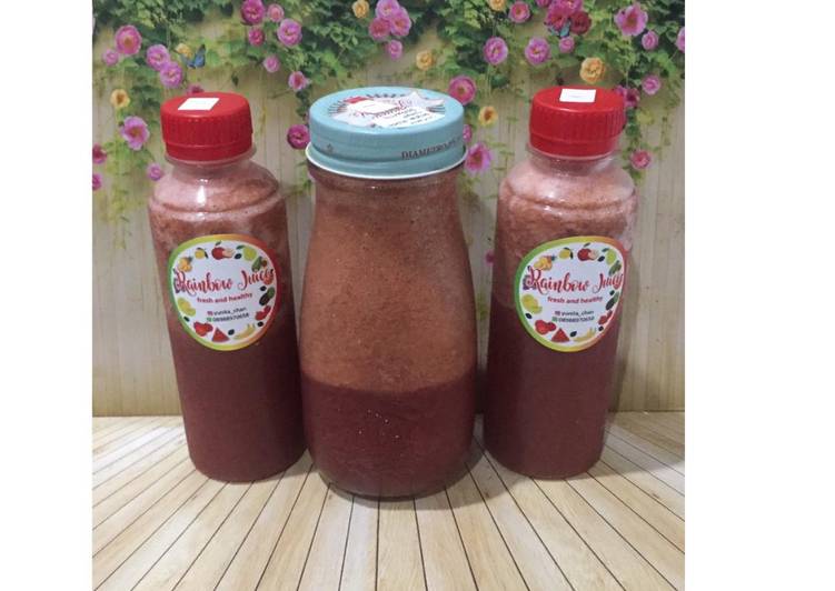 Cara Gampang Menyiapkan Diet Juice Soursop Red Spinach Tomato Gojiberry yang Menggugah Selera