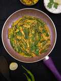 Okra in Chilli Mustard Gravy