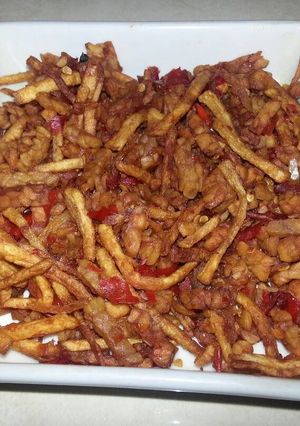 Foto resep Orak arik tempe kentang
