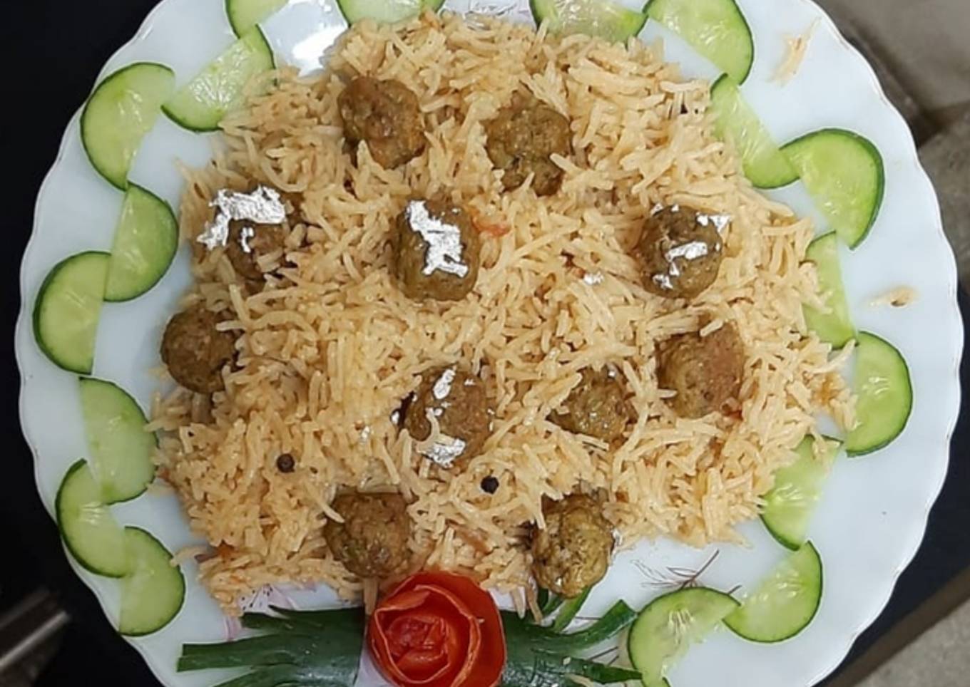 Mutton moti pulao 🥘🍽