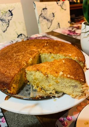 Foto resep Banana and almond cake (Resep No. 101)