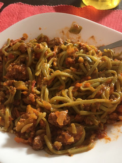 Una foto de Tuco de vegetales y carne picada