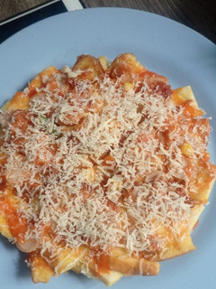 Foto resep Pizza teflon (roti tawar)