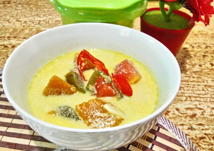 Bumbu mengolah Sayur Santan Pepaya Anti Gagal