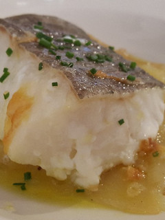 Una foto de Lomo de bacalao al horno