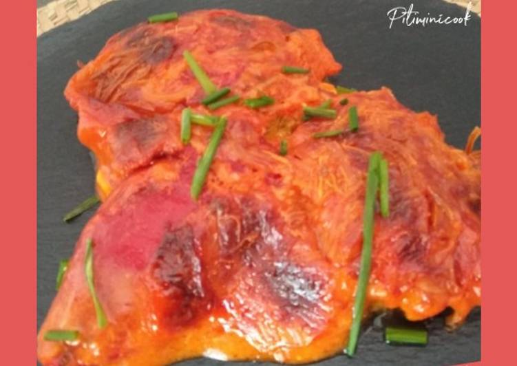 Pimientos del piquillo rellenos de verdura y atún