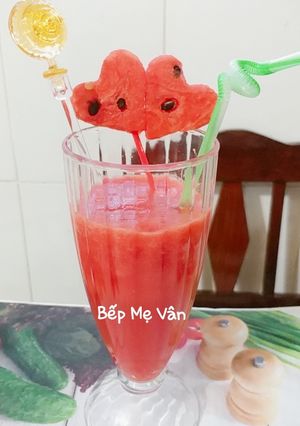 Hình của món Sinh tố dưa hấu.