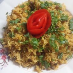 A picture of Mix sprouts Pulao.