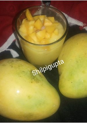 मैंगो लस्सी (mango lassi recipe in Hindi) रेसिपी मुख्य फोटो