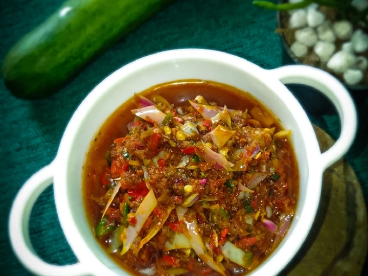 Cara Mudah Membuat Resep Sambal terasi goreng kincung/kecombrang yang Menggugah Selera Anti Ribet, Lezat