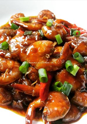 Foto resep Udang Saus Tiram