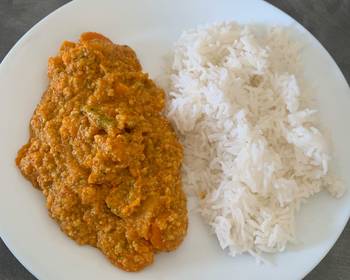 Update, Serving Recipe Vegan Korma Restaurant Style