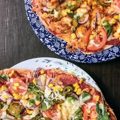 Vegetarian Pizza A picture of Vegetarian Pizza.
