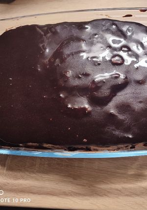Barna mézes zserbó recept fotója