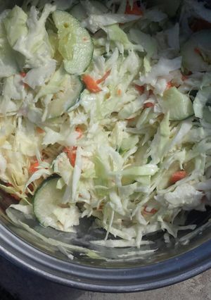 A picture of Vegetable salad.