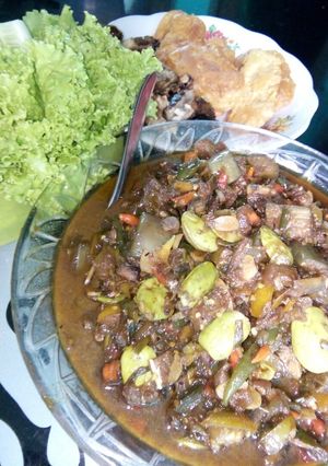 Foto resep Oseng pete dan peda