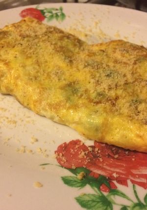 Una foto de Omelette parmesano
