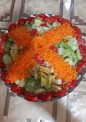 عکسی از دستور سالاد
