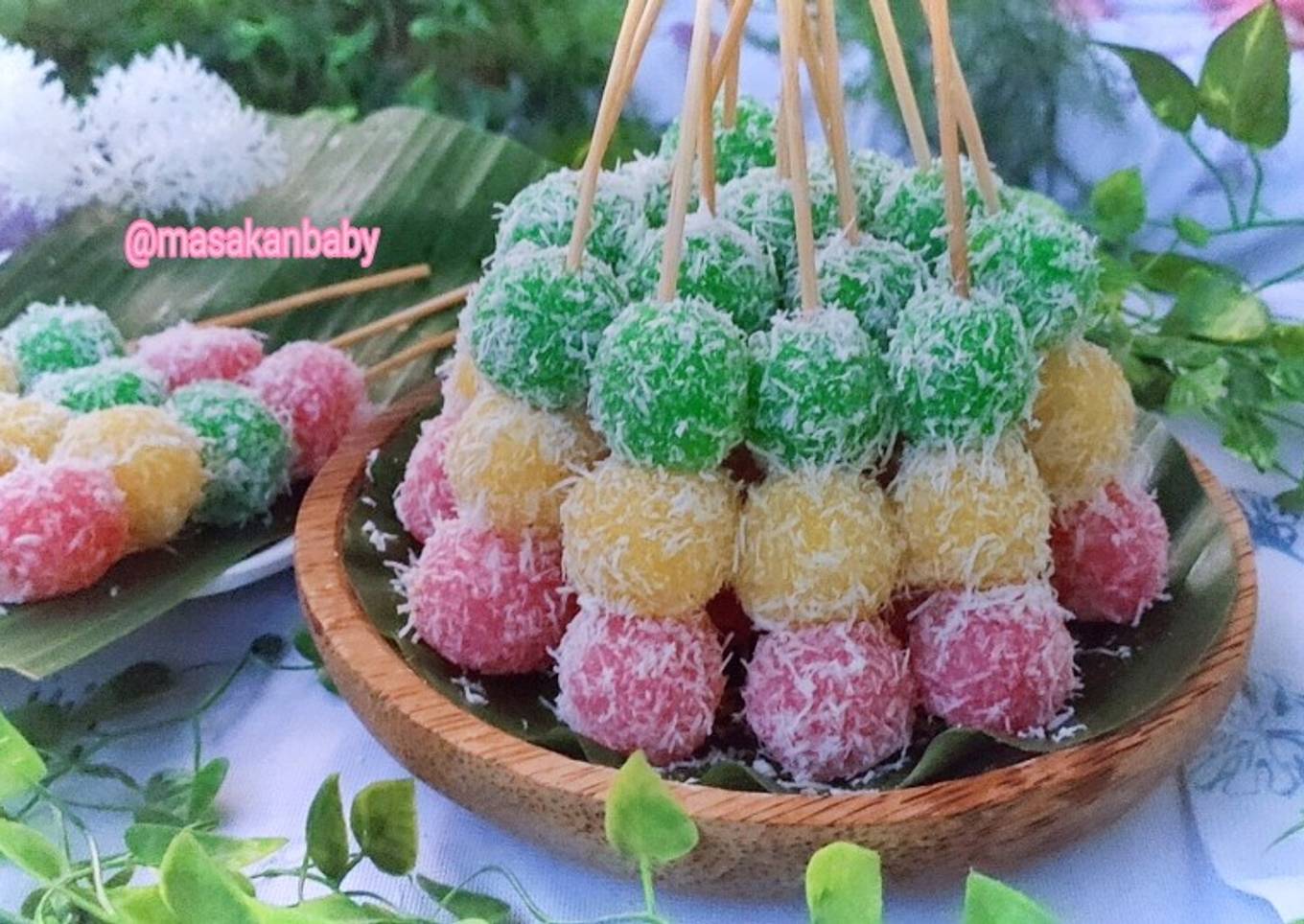 SATE SINGKONG PELANGI Cemilan Simple
