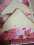 Cheese and jam toast