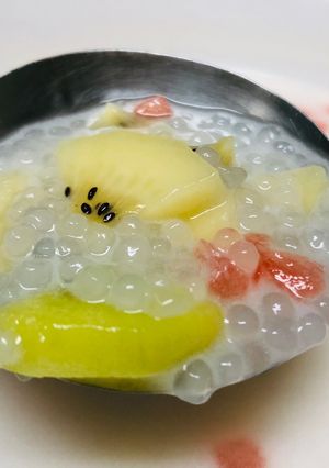 盛夏水果🥭椰奶西米露 的食譜成品照片
