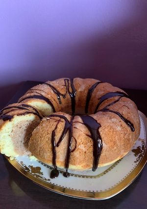 عکسی از دستور کیک دورنگ