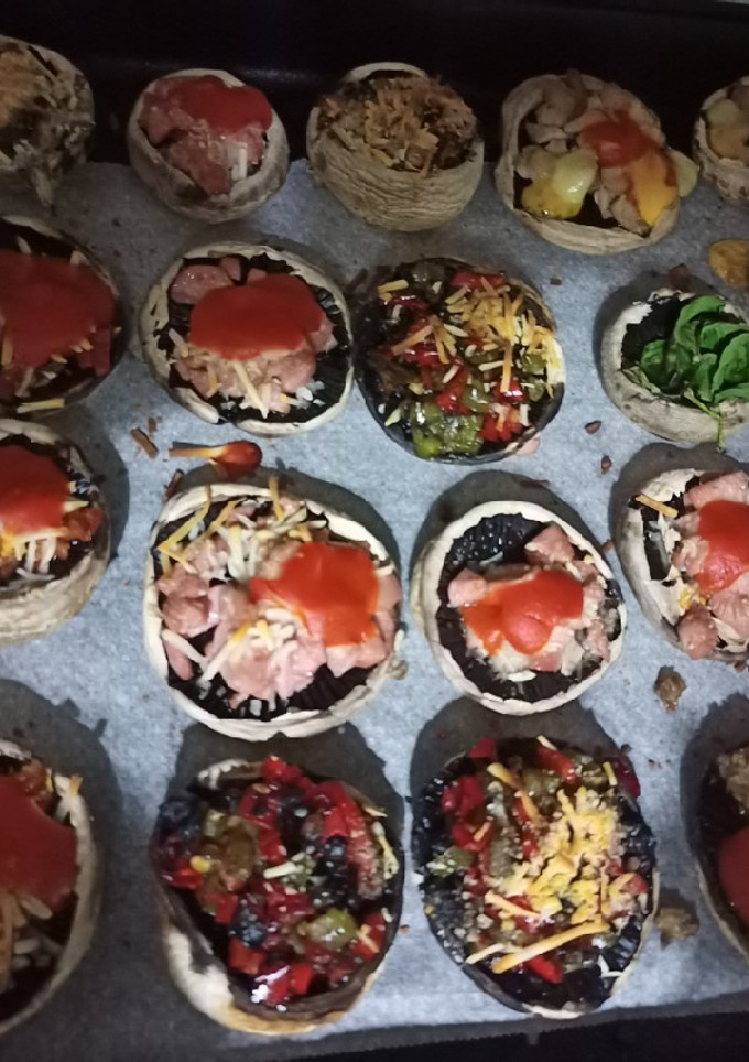 Una foto de Champi pizzas