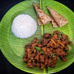 A picture of Kala Chana Masala Fry.