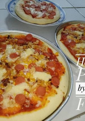 Foto resep Homade pizza sosis jagung manis
