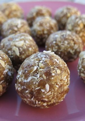 Une photo de Mes boules d’amandes – crues !